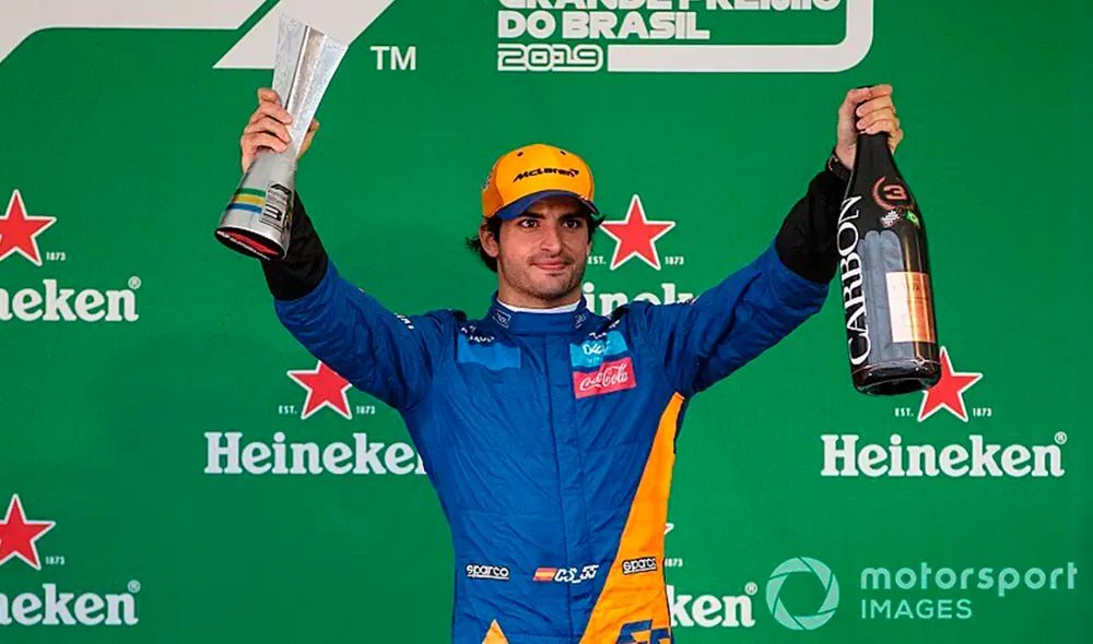 Carlos Sainz Jr ocupará el lugar de Sebastian Vettel en Ferrari desde el 2021 en la F1 y será compañero de Charles Leclerc.
