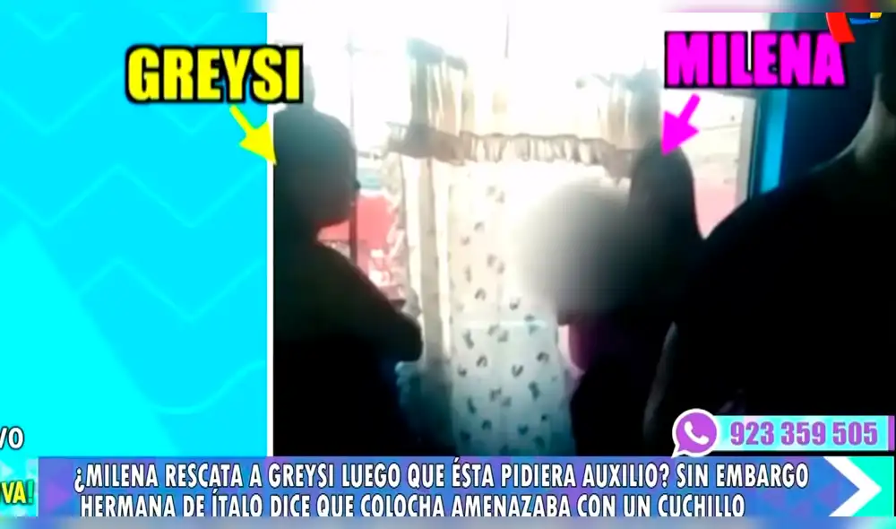Milena Zárate "rescata" a su hermana tras pedir auxilio por maltrato de su esposo [VIDEO]