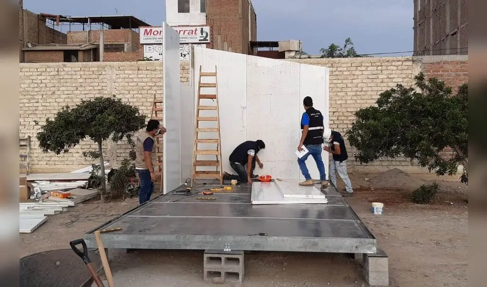 La Libertad: Instalan 32 módulos de triaje para coronavirus La Libertad: Instalan 32 módulos de triaje para coronavirus