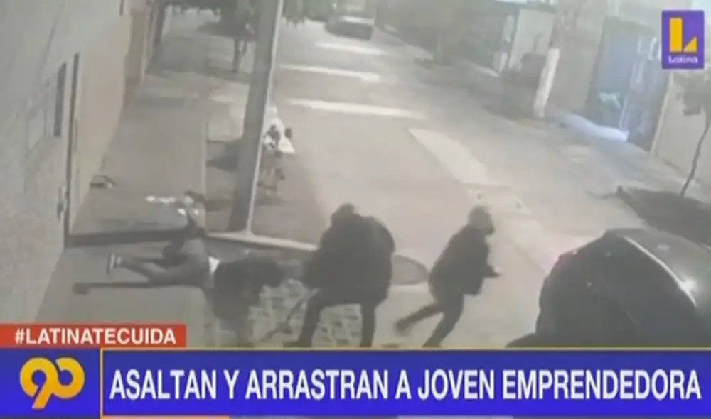 Víctima revela que la han asaltado tres veces en el distrito en el último trimestre. Foto: captura de Latina Noticias Víctima revela que la han asaltado tres veces en el distrito en el último trimestre. Foto: captura de Latina Noticias