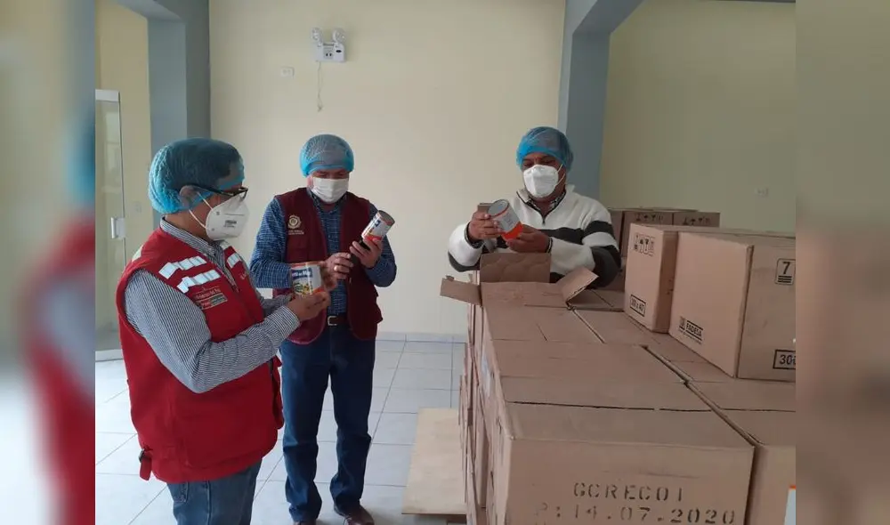 Midis entregó 16.4 toneladas de alimentos a población pobre.