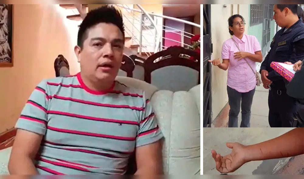 Leonard León denuncia violencia familiar Leonard León denuncia violencia familiar