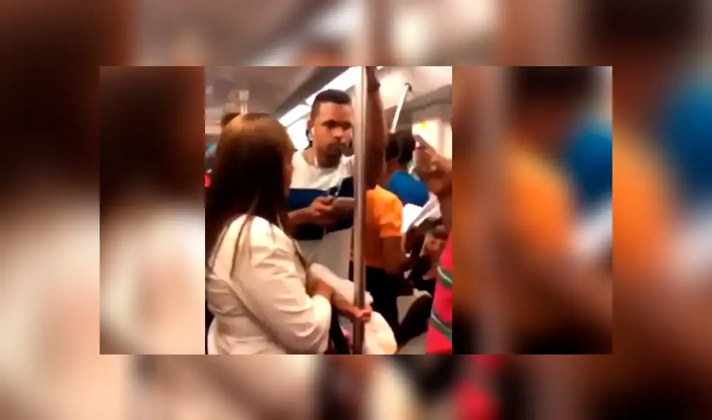 YouTube: Muchacho ve película para adultos en tren, audífonos fallan y termina en ridículo [VIDEO]