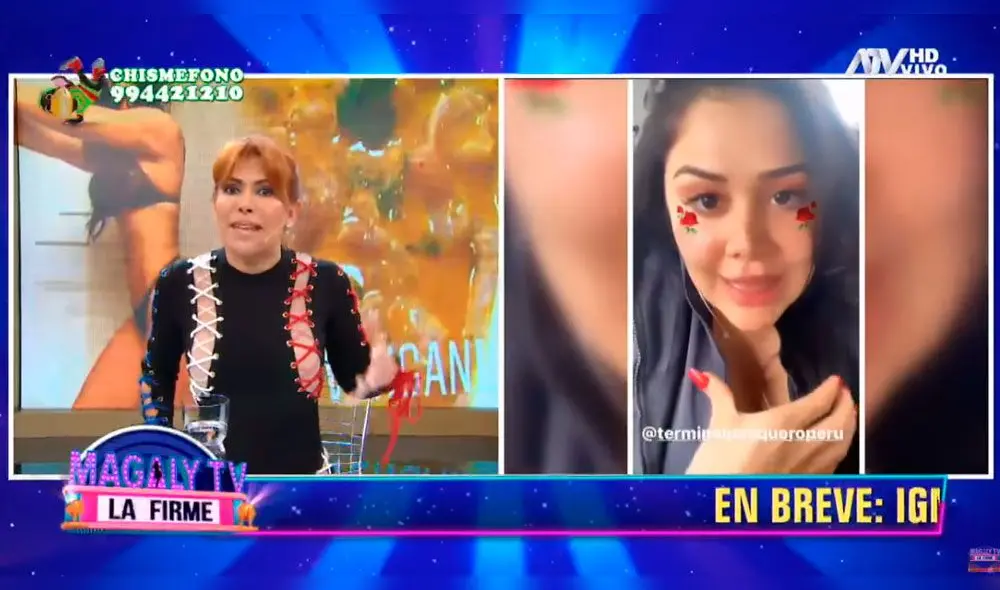 Magaly Medina y Alexandra Méndez, la 'Chama'