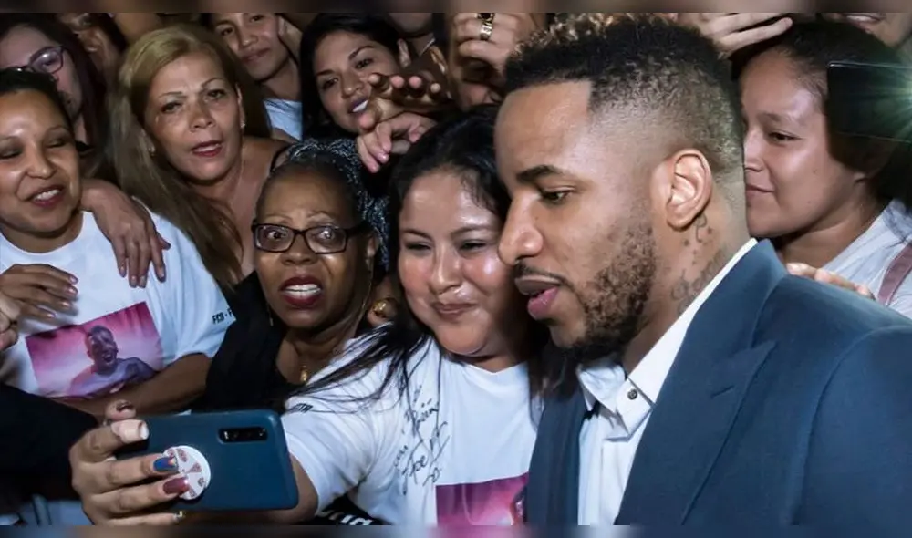 Yahaira Plasencia y Jefferson Farfán se vieron en el aniversario de la salsera. Foto: Instagram