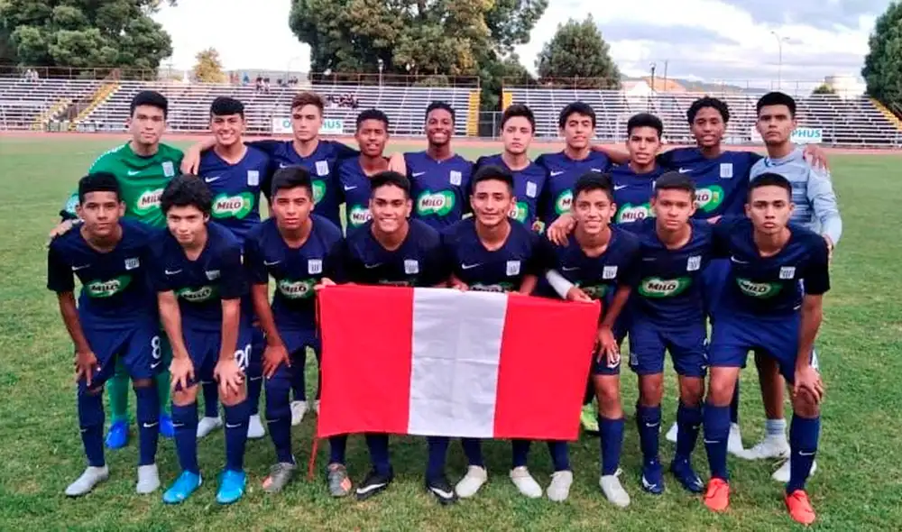 La categoría 2005 de Alianza Lima enfrentará a Peñarol en la final de la Austral Cup. Foto: Twitter