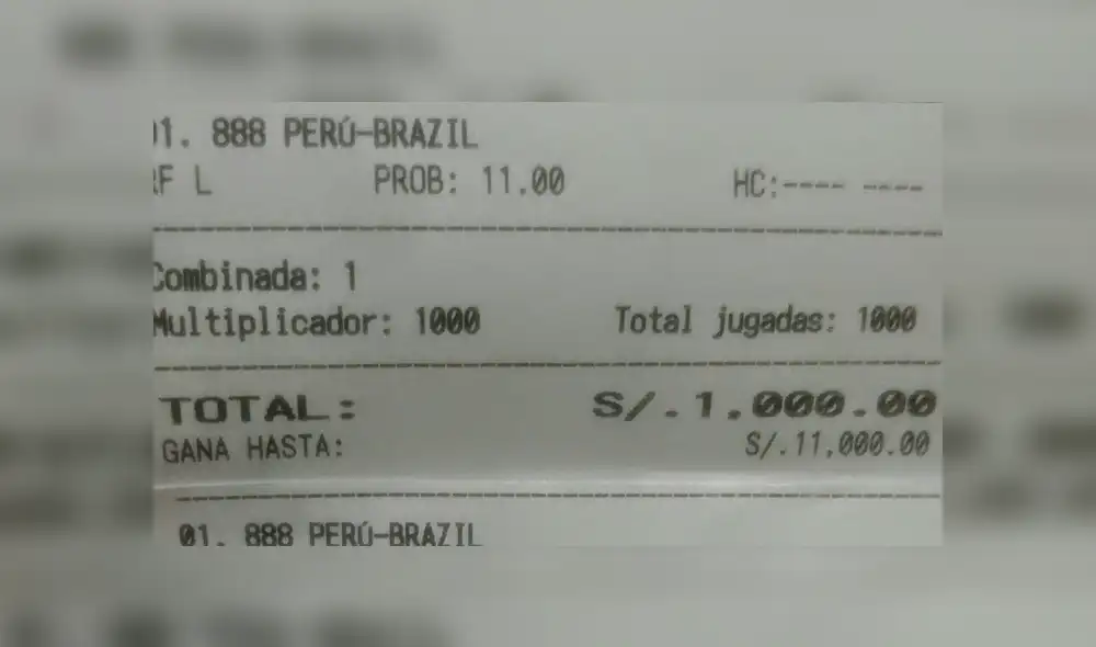 Usuario de Facebook apostó fuerte suma de dinero a la selección peruana y lo perdió todo.