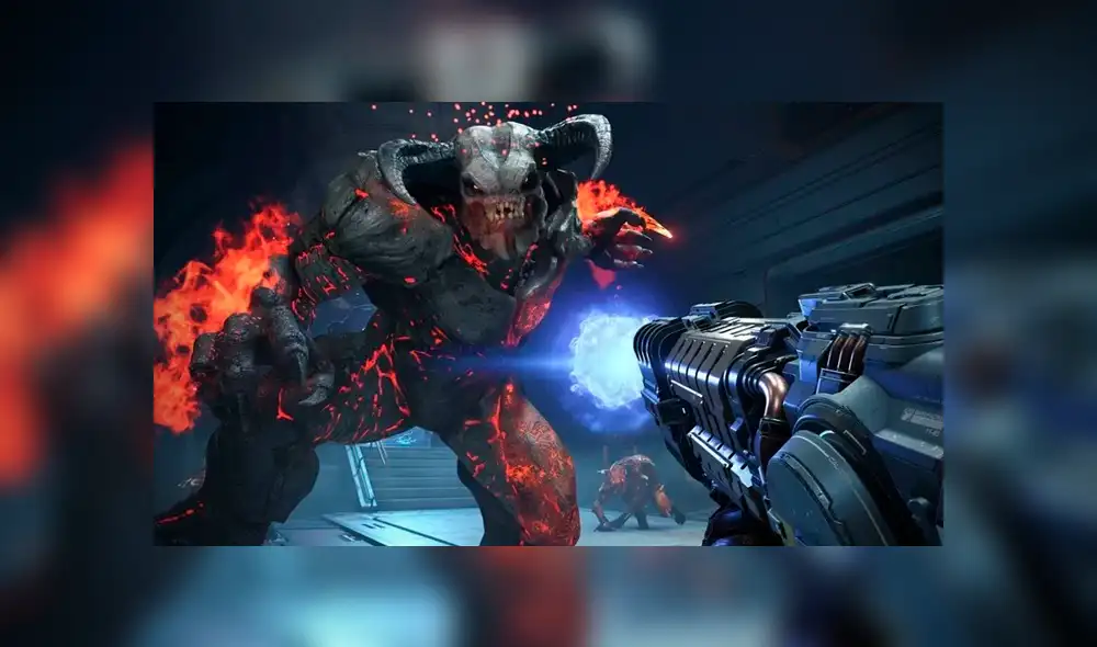 Id Software muestra nuevo gameplay de DOOM Eternal en Quakecon 2019.