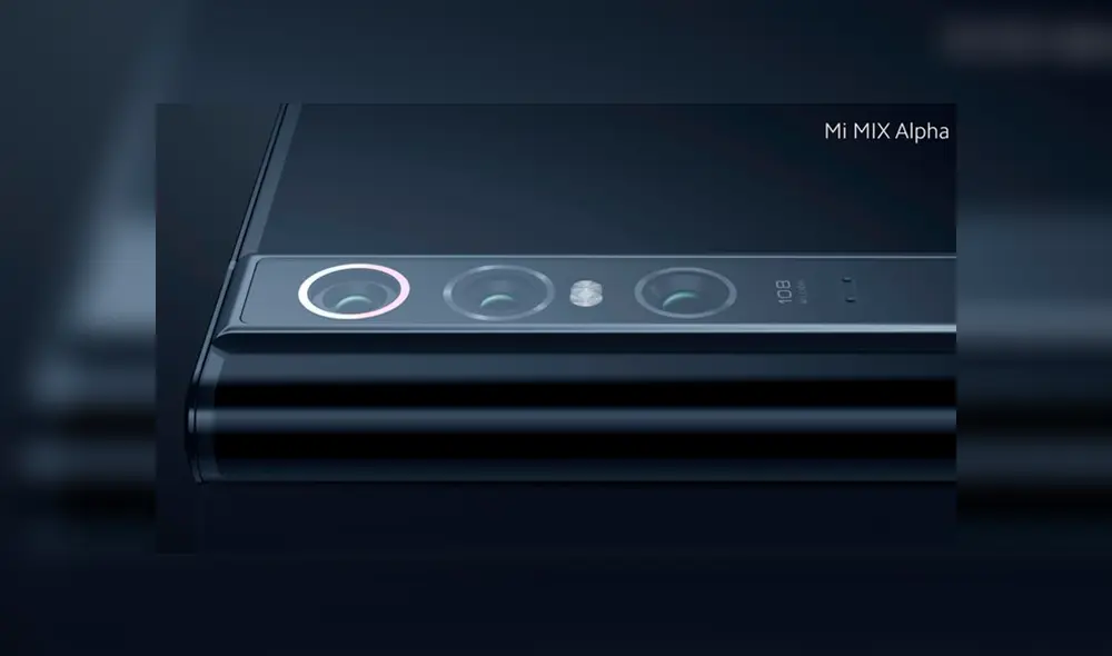 Conoce al nuevo Xiaomi Mi MIX Alpha. | Foto: Xiaomi