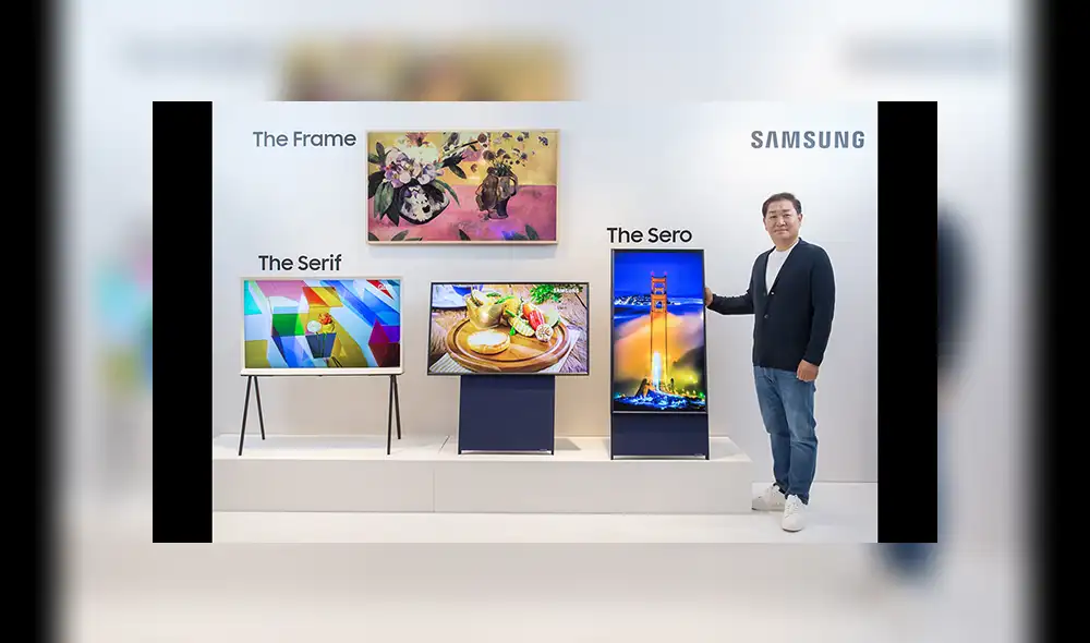 Samsung lanza The Sero TV, el primer televisor que gira a modo vertical [VIDEO]