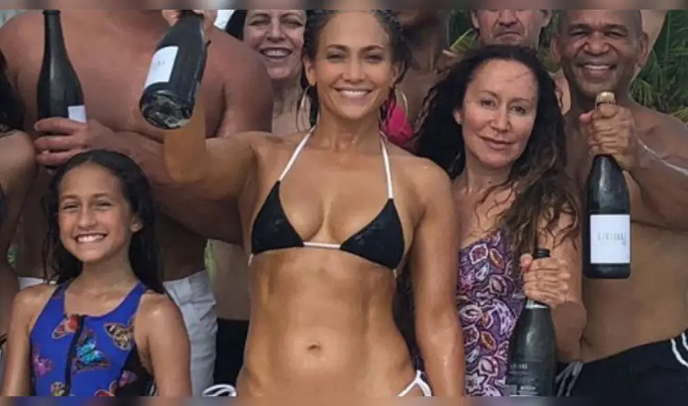 Jennifer Lopez y las veces que posó al natural en Instagram 