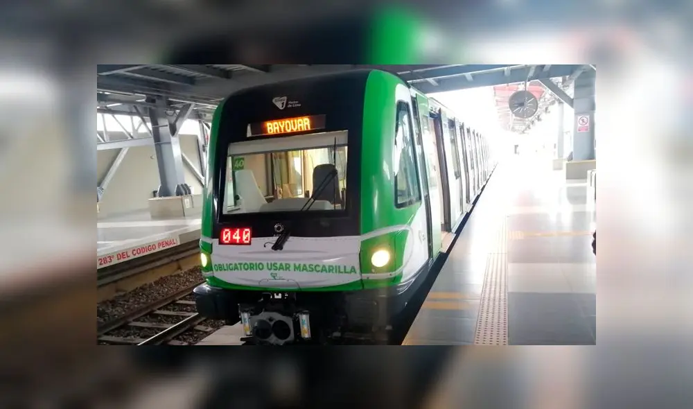 Áreas de las estaciones y vagones son constantemente desinfectados. Foto: Difusión/Metro de Lima. Áreas de las estaciones y vagones son constantemente desinfectados. Foto: Difusión/Metro de Lima.