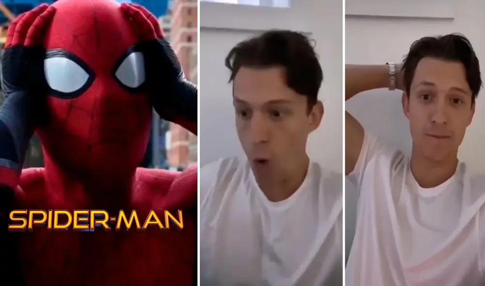 Tom Holland ya tiene el guion de Spider-Man 3. Foto: Sony/Captura de @tomholland1993