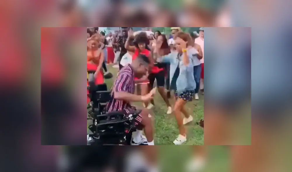 YouTube viral: chico baila reggaetón en su silla de ruedas y se roba el show en festival de música YouTube viral: chico baila reggaetón en su silla de ruedas y se roba el show en festival de música