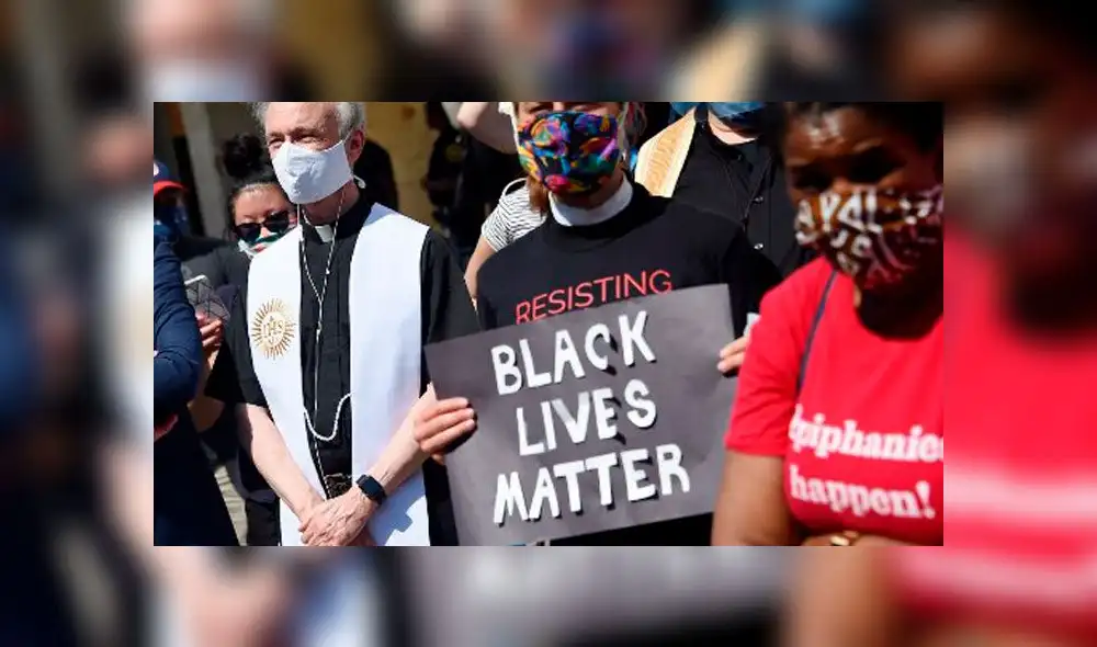 Siguen las protestas en Estados Unidos por la muerte de George Floyd. Foto: AFP. Siguen las protestas en Estados Unidos por la muerte de George Floyd. Foto: AFP.