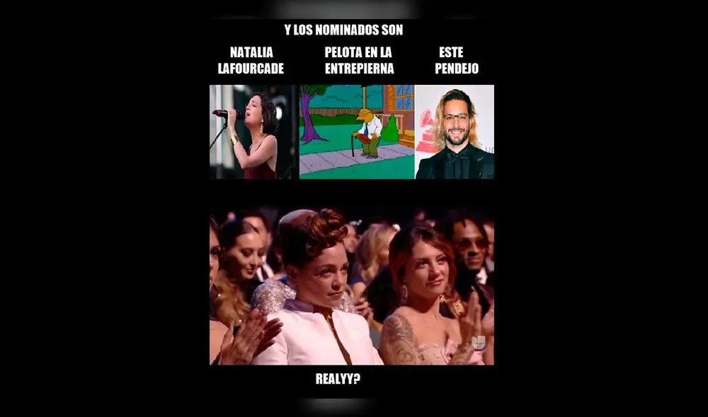 Natalia Lafourcade: Divertidos memes tras su reacción en los Latin Grammy 2018 [FOTOS]