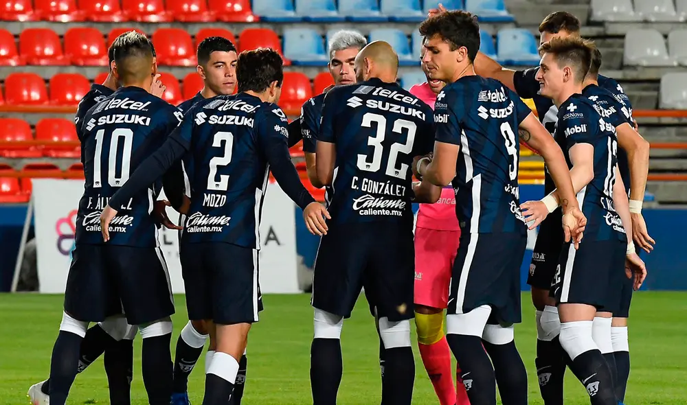 Pumas y Pachuca chocan en la ida de cuartos de final del fútbol mexicano. Foto: Twitter