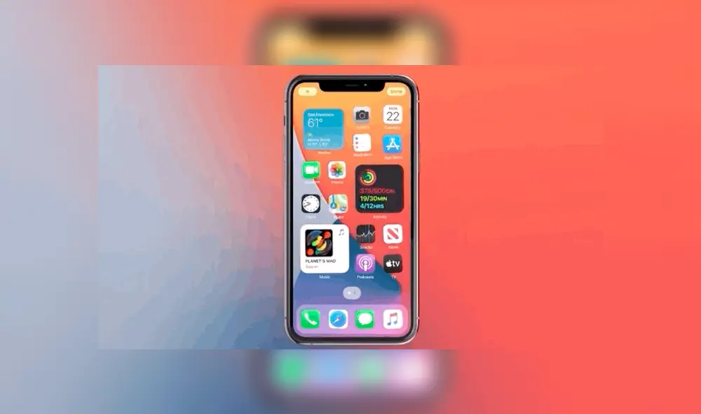 Apple presentó iOS 14, la nueva versión del sistema operativo para iPhone con una dulce novedad: los widgets como nunca antes los viste.