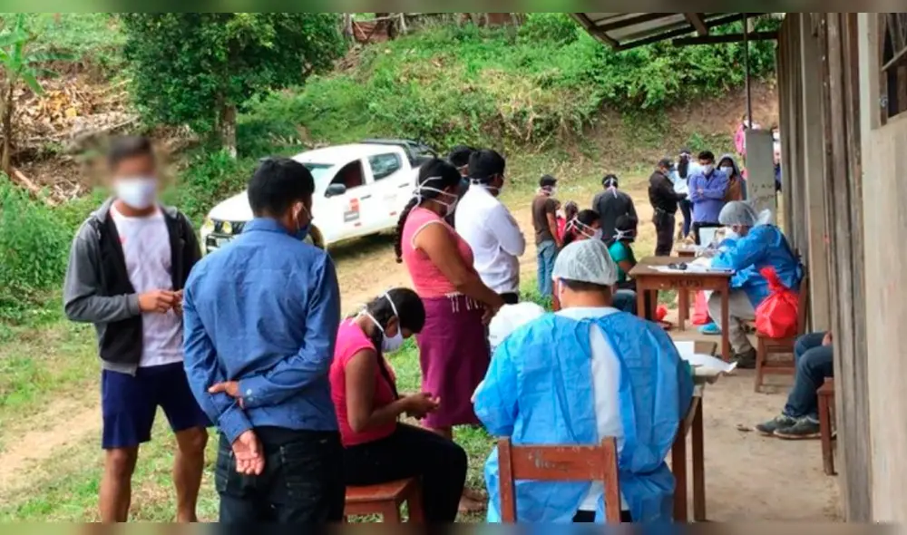 Tamizaje en comunidad nativa de Cajamarca. Tamizaje en comunidad nativa de Cajamarca.