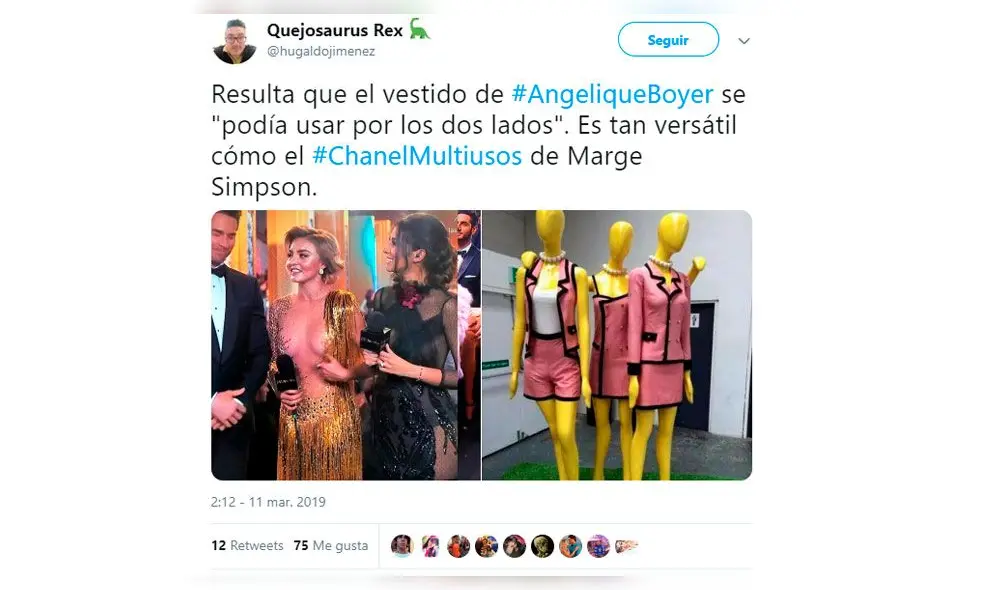 Memes de Angelique Boyer se vuelven tendencia en Facebook tras usar vestido al revés [FOTOS]