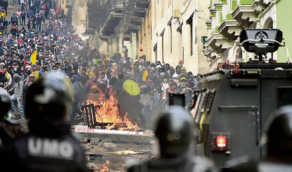 Protestas en Ecuador Protestas en Ecuador