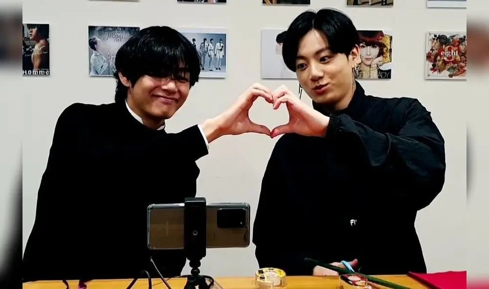 TaeKook: dúo conformado por Taehyung y Jungkook de BTS.