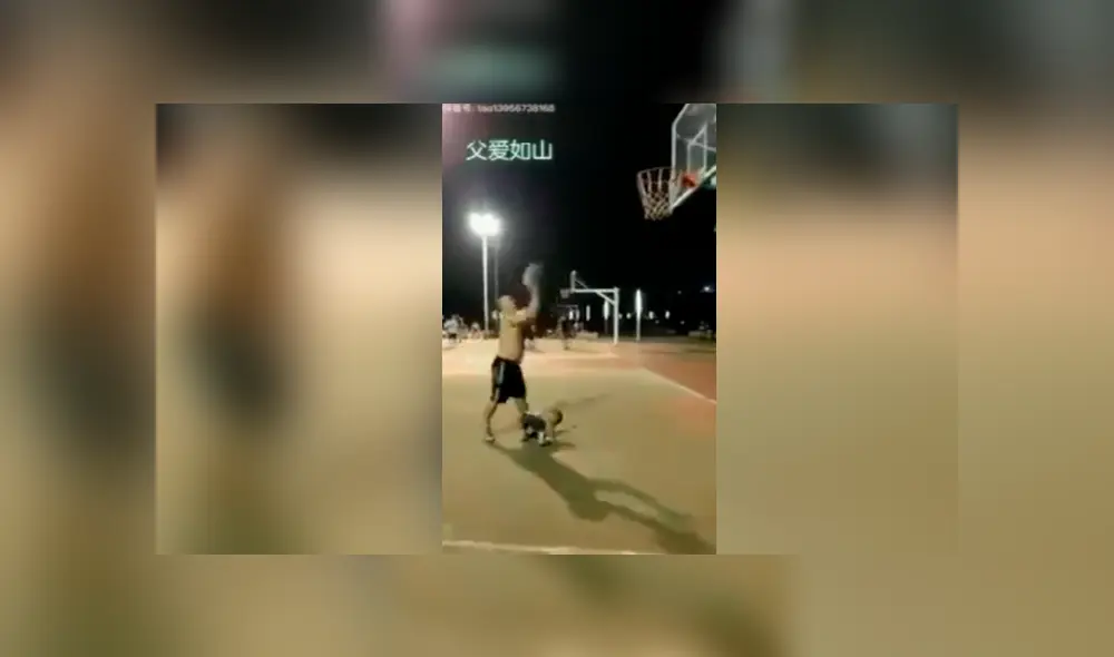 Facebook viral: padre juega básquet con su bebé y hace lo impensado para mantener su ilusión Facebook viral: padre juega básquet con su bebé y hace lo impensado para mantener su ilusión