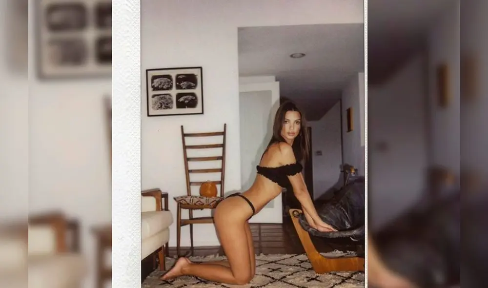 Emily Ratajkowski remece Instagram tras dejar ver parte íntima por error [VIDEO]