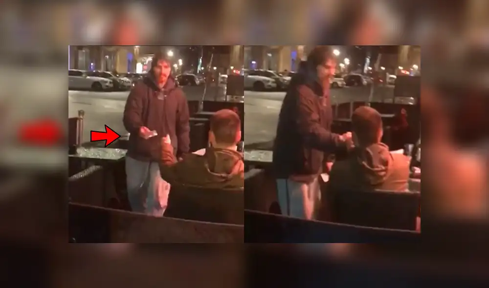 Facebook  viral: presta su tarjeta de crédito a vagabundo, sin sospechar lo que haría con ella [VIDEO]