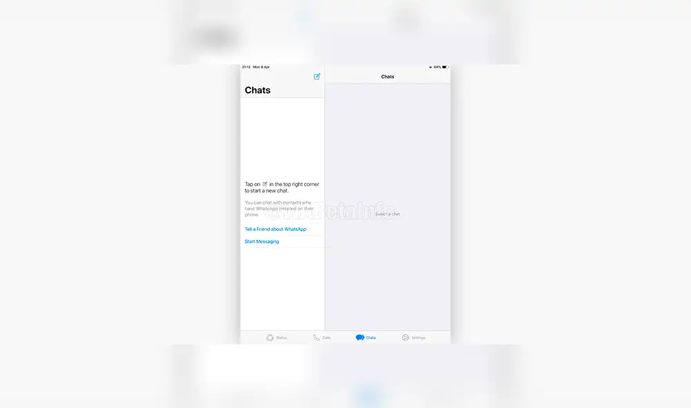 WhatsApp está preparando el lanzamiento de su nueva versión para iPad. | Foto: WABetaInfo