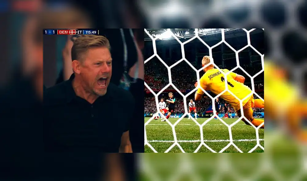 La emotiva reacción de Peter Schmeichel tras ver el penal atajado por su hijo [VIDEO]