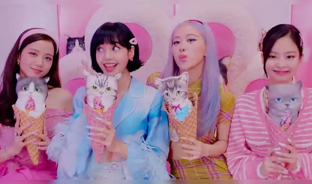 "Ice cream" de BLACKPINK y Selena Gomez: cómo hacer stream. Créditos: YG Entertainment