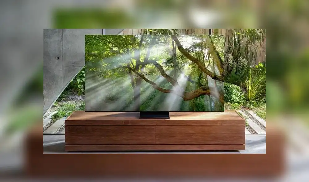 Samsung presentó su nuevo televisor QLED 8K.