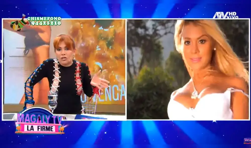 Magaly Medina y Alexandra Méndez, la 'Chama'