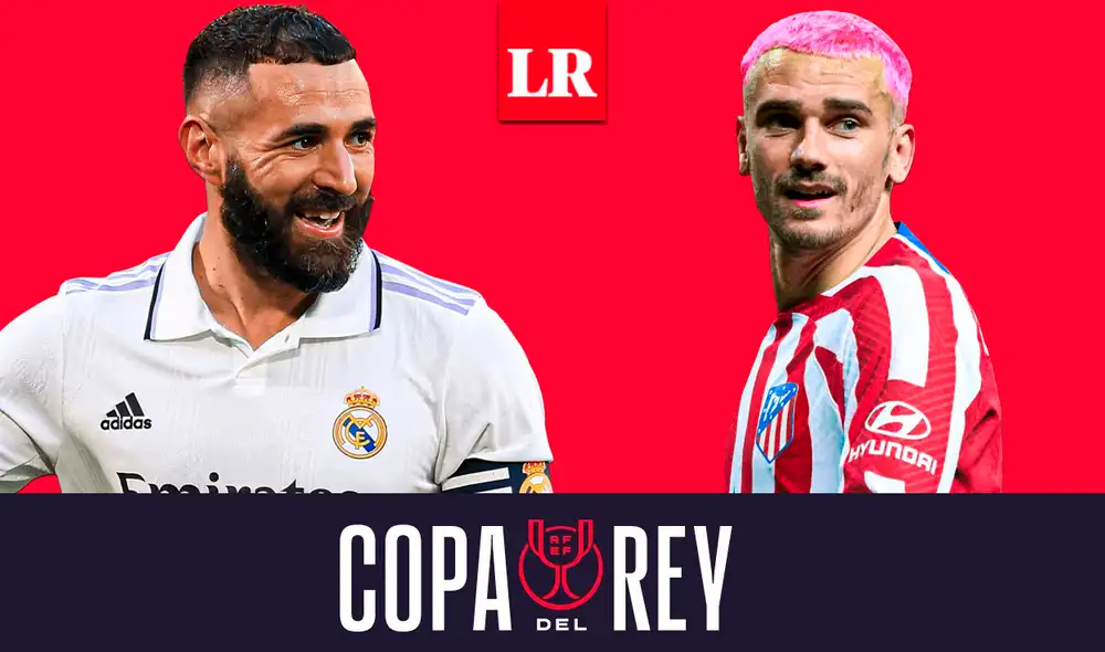 Real Madrid vs. Atlético Madrid: solo un equipo pasará a cuartos de final de la Copa del Rey. Foto: composición de La República