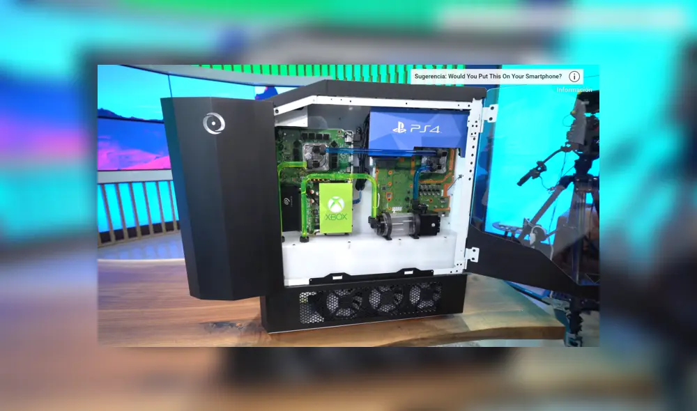 Conocida empresa diseñó una PC que elimina por completo cualquier propósito para tener una consola PS4, Xbox One y Nintendo Switch, e incluso una propia PC.