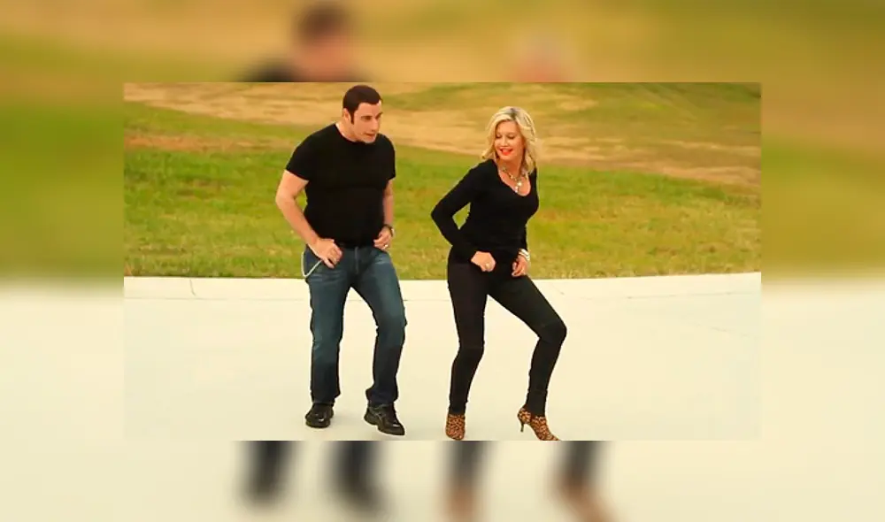 John Travolta y Olivia Newton-John John Travolta y Olivia Newton-John