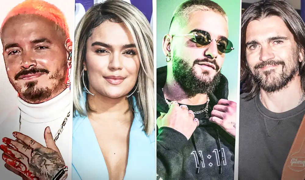 Los artistas latinos cierran el 2020 en importantes eventos virtuales. Foto: composición LR