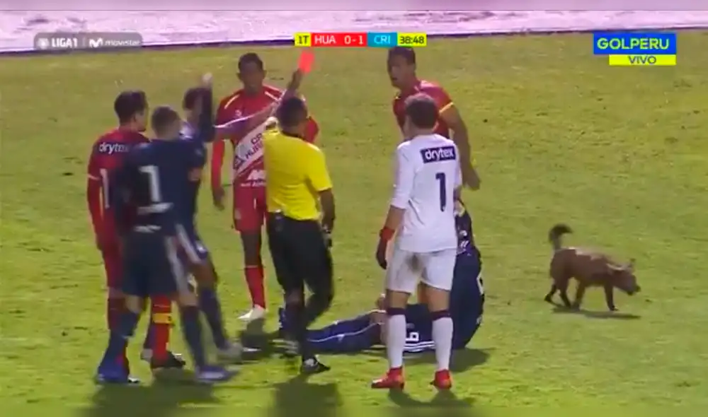 Sporting Cristal: Emanuel Herrera salió expulsado y no jugará ante Alianza Lima [VIDEO]