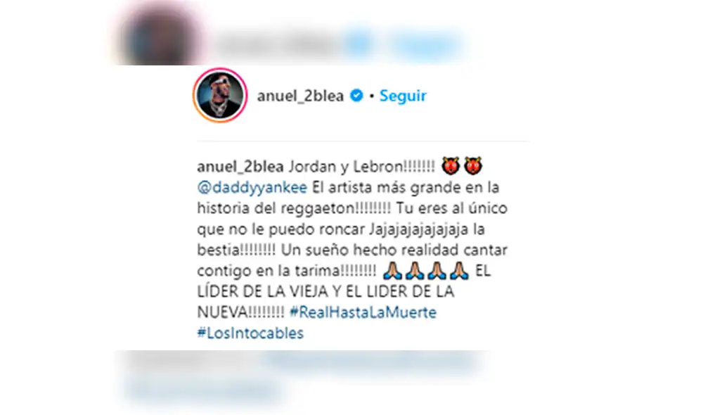 Anuel AA envía impactante mensaje a Daddy Yankee y las redes 'explotan' Anuel AA envía impactante mensaje a Daddy Yankee y las redes 'explotan'