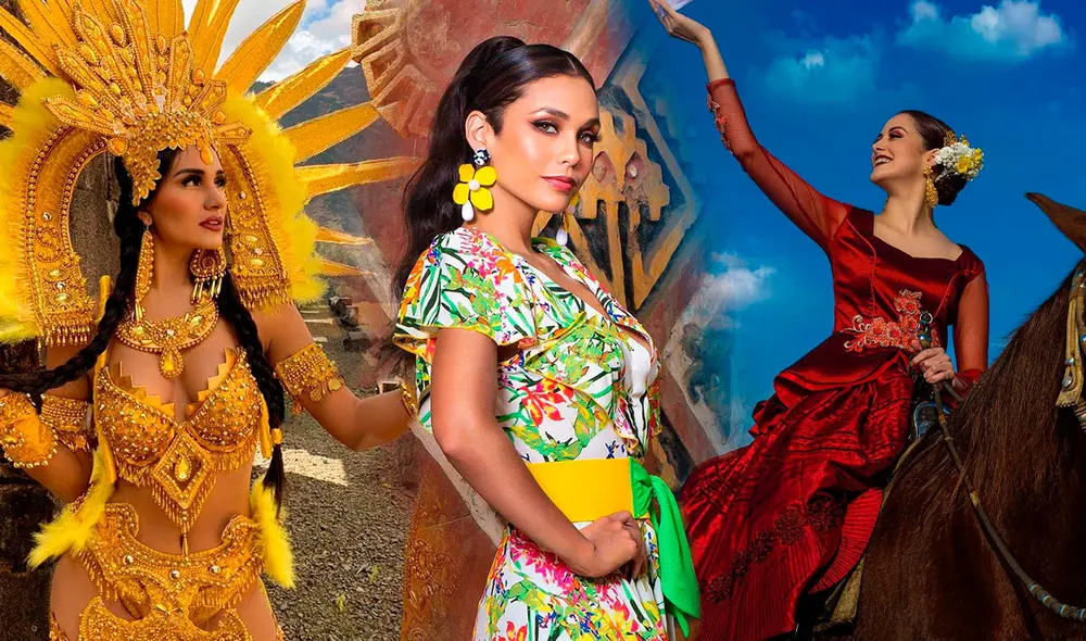 Jessica Newton dio a conocer los 5 trajes típicos seleccionado dentro de la categoría. Foto: composición/Instagram Jessica Newton dio a conocer los 5 trajes típicos seleccionado dentro de la categoría. Foto: composición/Instagram