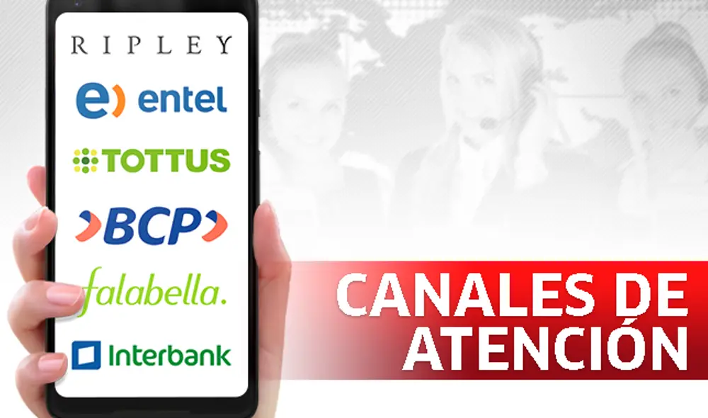 Consulta las líneas de atención de Claro, Entel, BCP y otras compañías. (Foto: Composición La República)