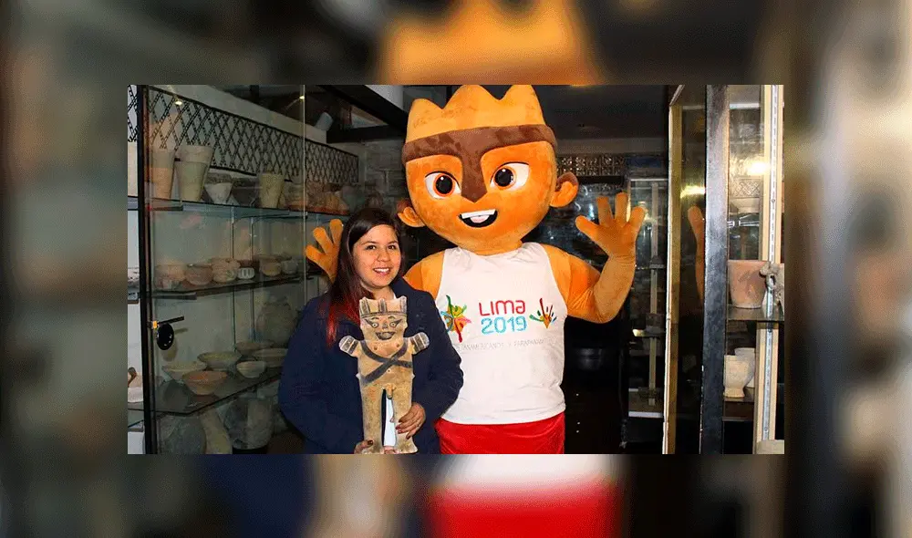 Milco es la mascota oficial de los Juegos Panamericanos Lima 2019. Foto: Difusión Milco es la mascota oficial de los Juegos Panamericanos Lima 2019. Foto: Difusión