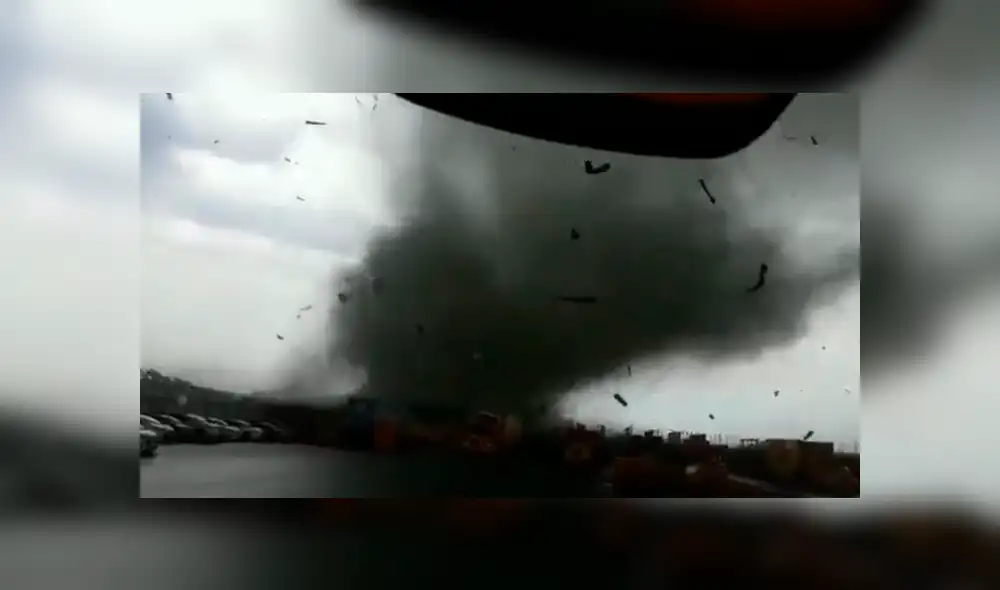 Tornado en Monterrey