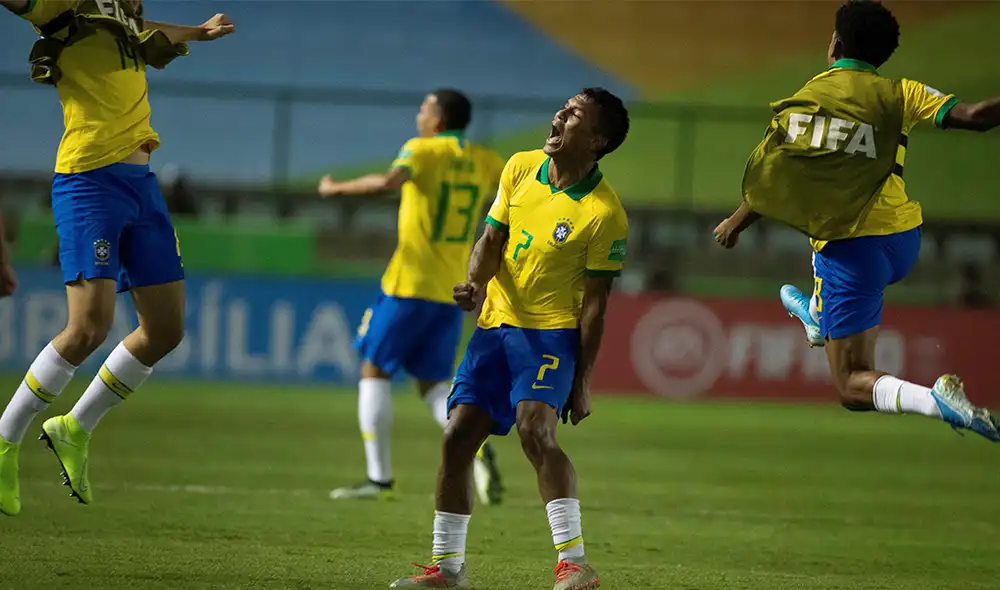 Mundial Sub-17: Brasil remontó a Francia por 3 - 2 y clasificó a la gran final [RESUMEN] 