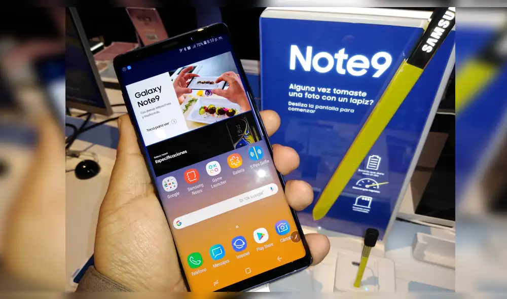 Samsung Galaxy Note 9 llega a Perú y estas son sus increíbles características [VIDEO]