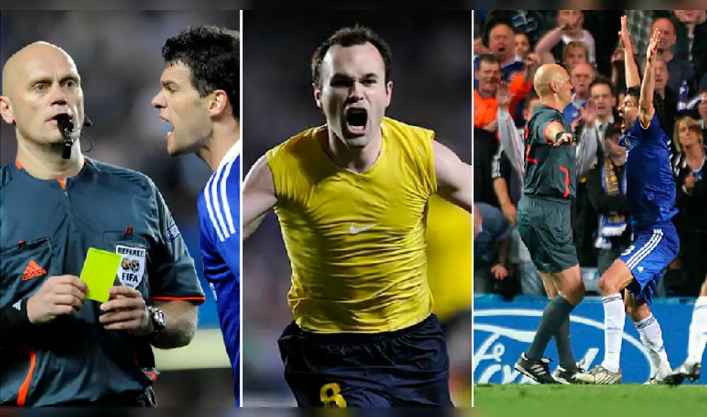 Barcelona vs. Chelsea en 2009: Árbitro que lo dirigió confiesa error