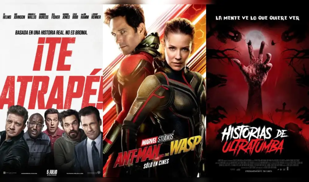 Cartelera: Los estrenos que llegan esta semana al cine [TRÁILERS]