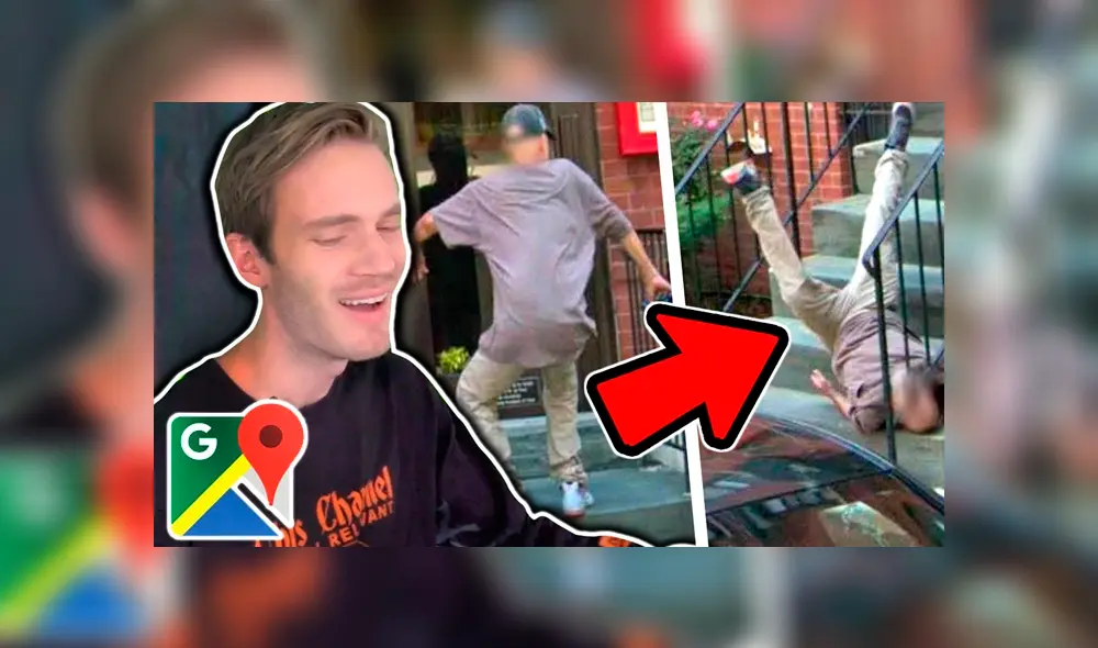 Google Maps: PewDiePie halla divertido 'fail' en EEUU y miles ríen al verlo [FOTOS]