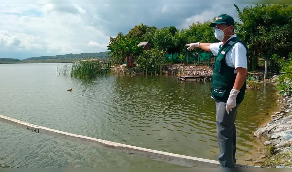 Laguna Burlan en Amazonas